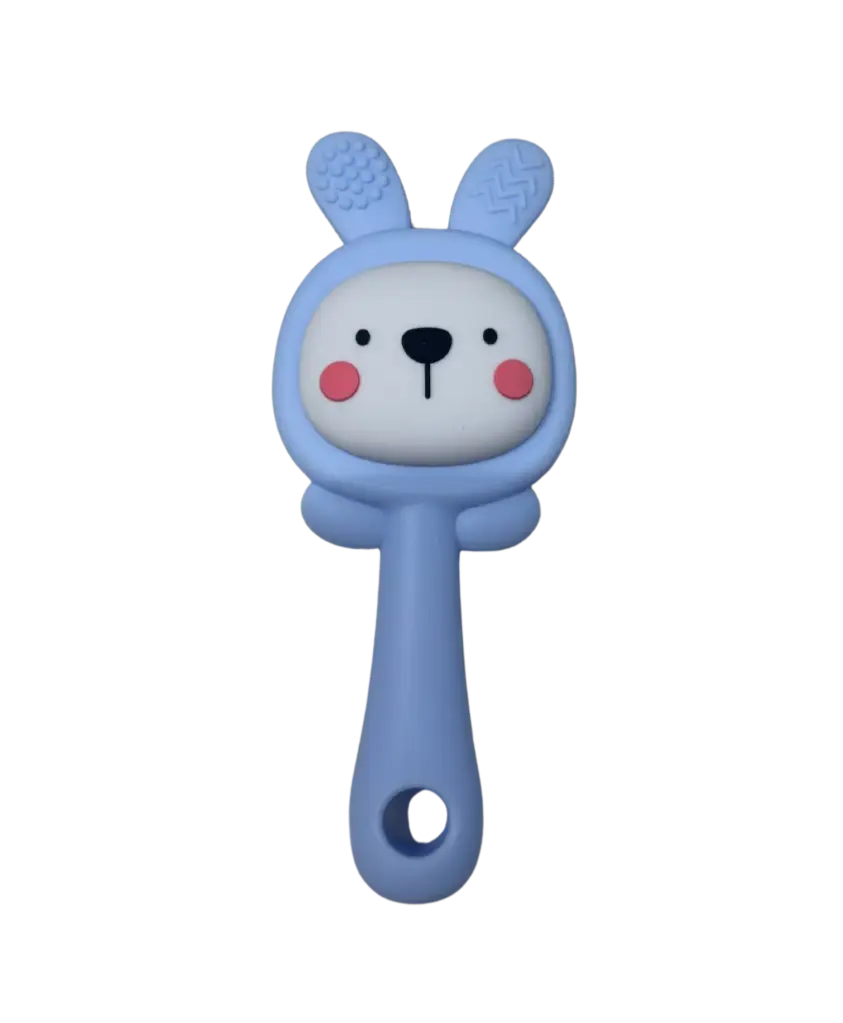 Silicone Teether Rattle Toy
